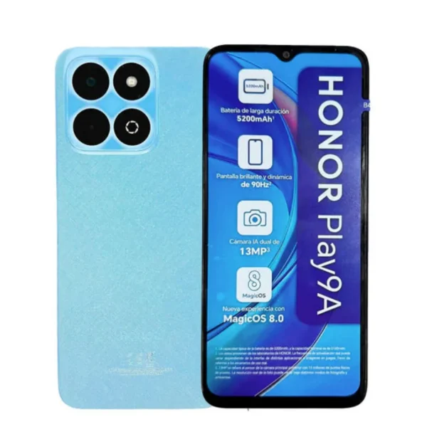 Celular HONOR Play 9A 128GB + 4GB RAM - AZUL
