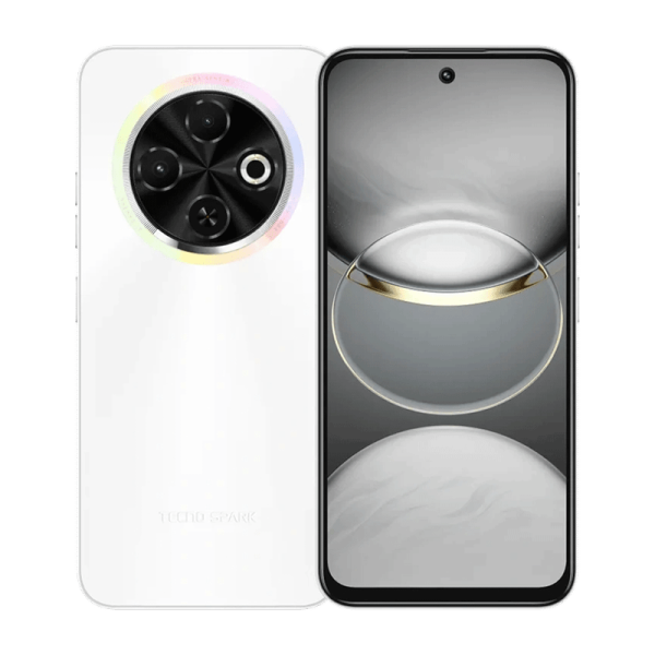 Celular TECNO SPARK 30C 256GB + 8GB RAM - Blanco