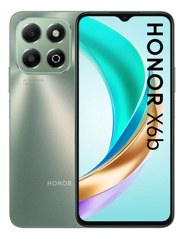 Celular HONOR X6b 256GB + 6GB RAM – Verde Foresta