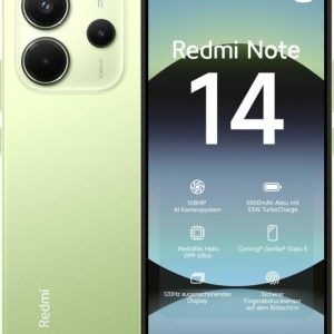 Xiaomi Redmi Note 14 256GB + 8Ram – VERDE