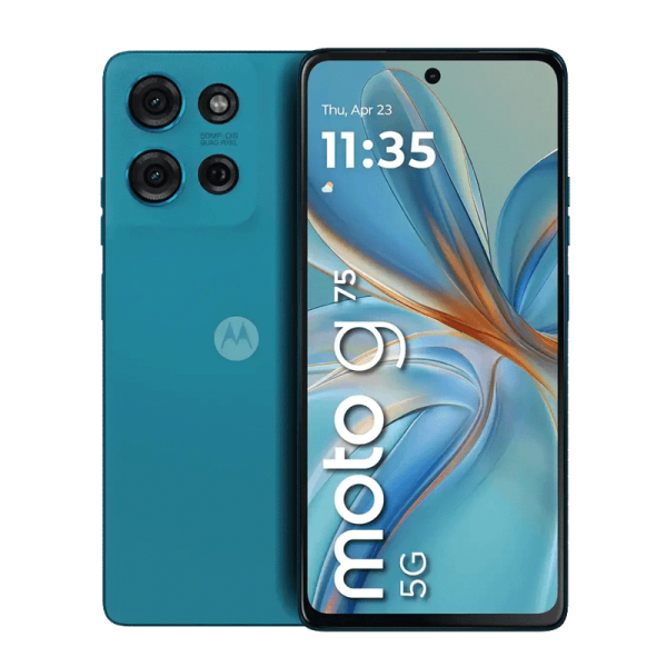 Celular Motorola Moto 5G G75 256GB + 8RAM - Azul