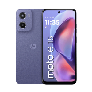 Celular Motorola Moto E15 4G 64GB + 2RAM - Morado