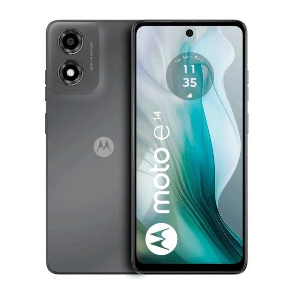 Celular Motorola Moto E14 64GB + 2 RAM - Negro