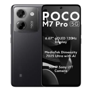 CELULAR XIAOMI POCO M7 PRO 5G 512GB+12GB RAM - NEGRO