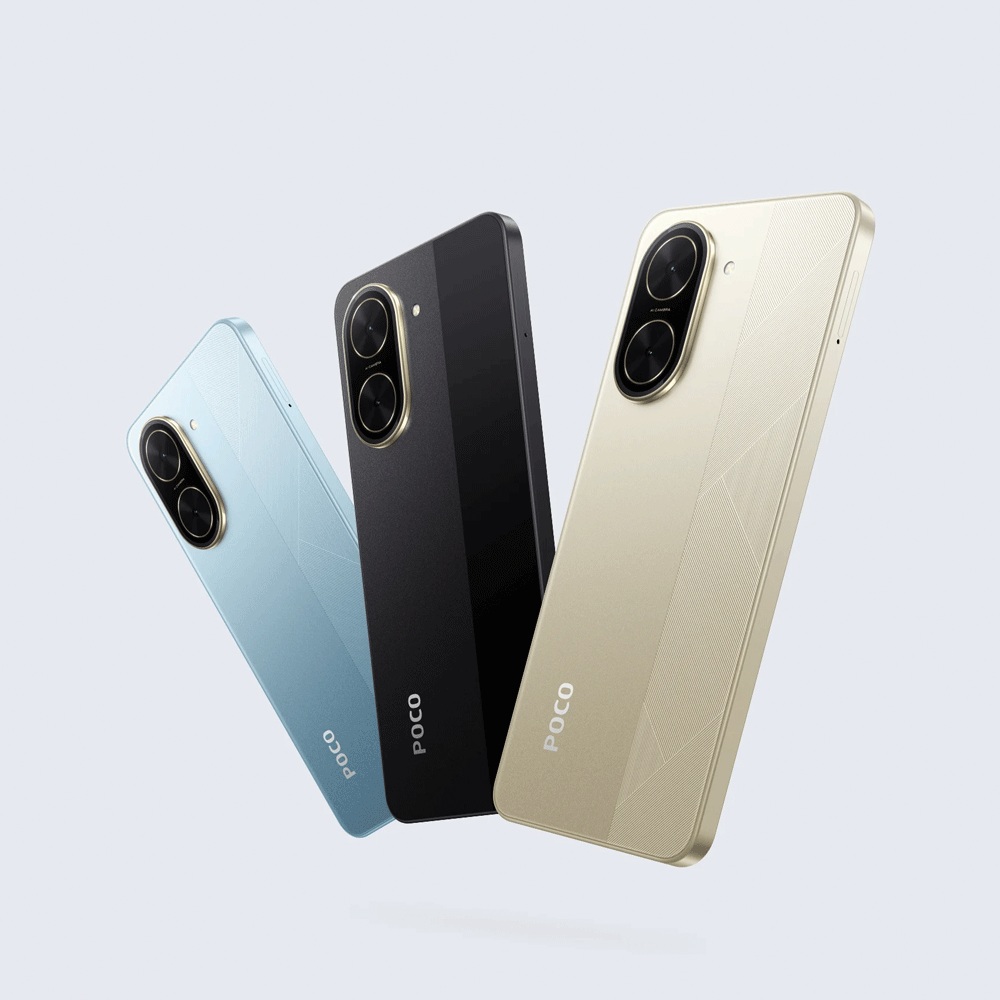 Celular Poco C71 4G RAM 3+3 64GB Negro - Imagen 3