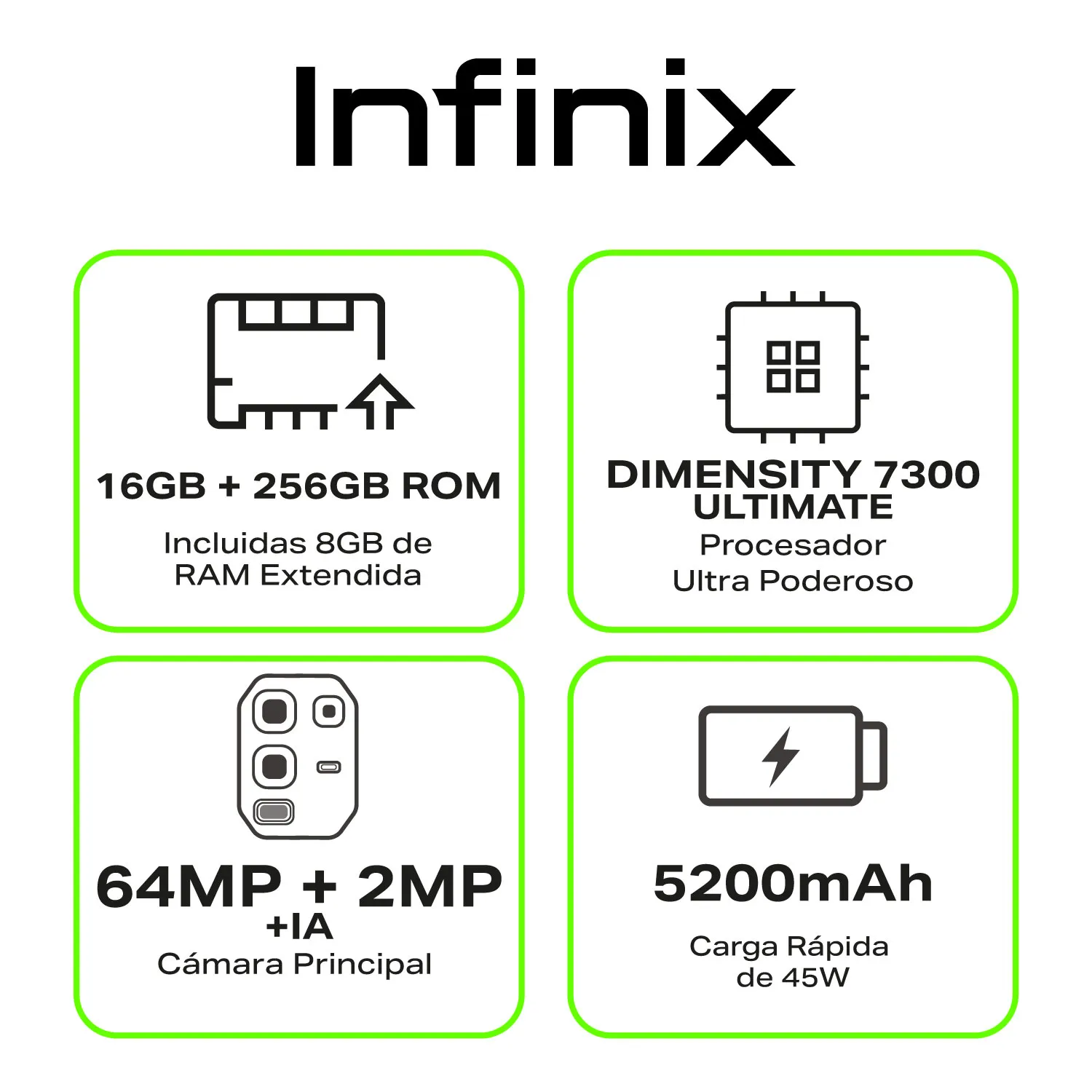 Celular INFINIX NOTE 50S 5G 256 GB 8 GB RAM ROJO - Imagen 4